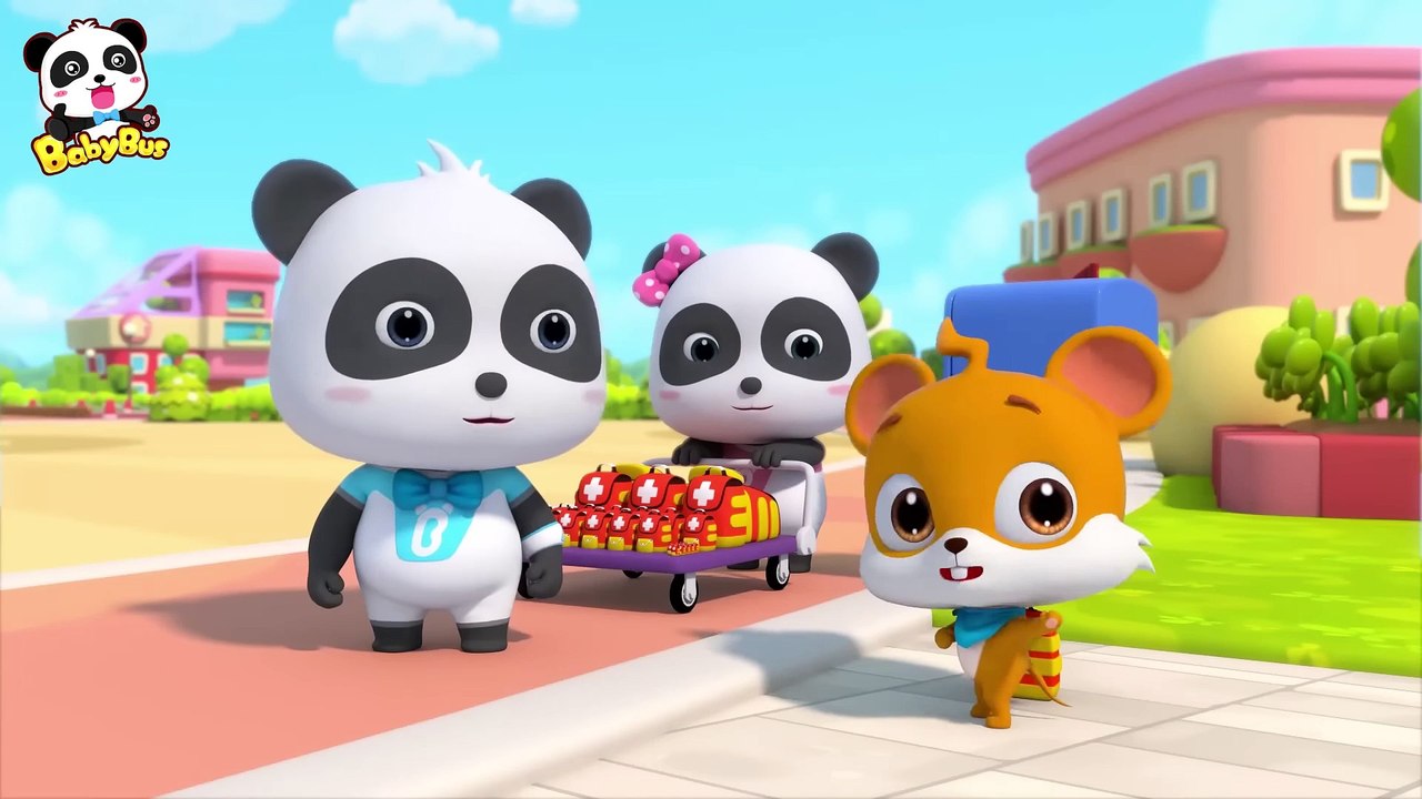 Baby Panda Helps Aliens Find UFO | Super Panda Rescue Team | BabyBus Cartoon | BabyBus