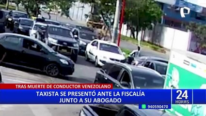 La Victoria: habla taxista que protagonizó gresca con conductor que murió
