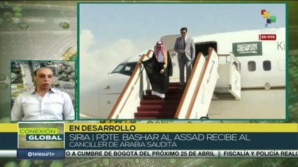 Presidente sirio recibe al Canciller de Arabia Saudita