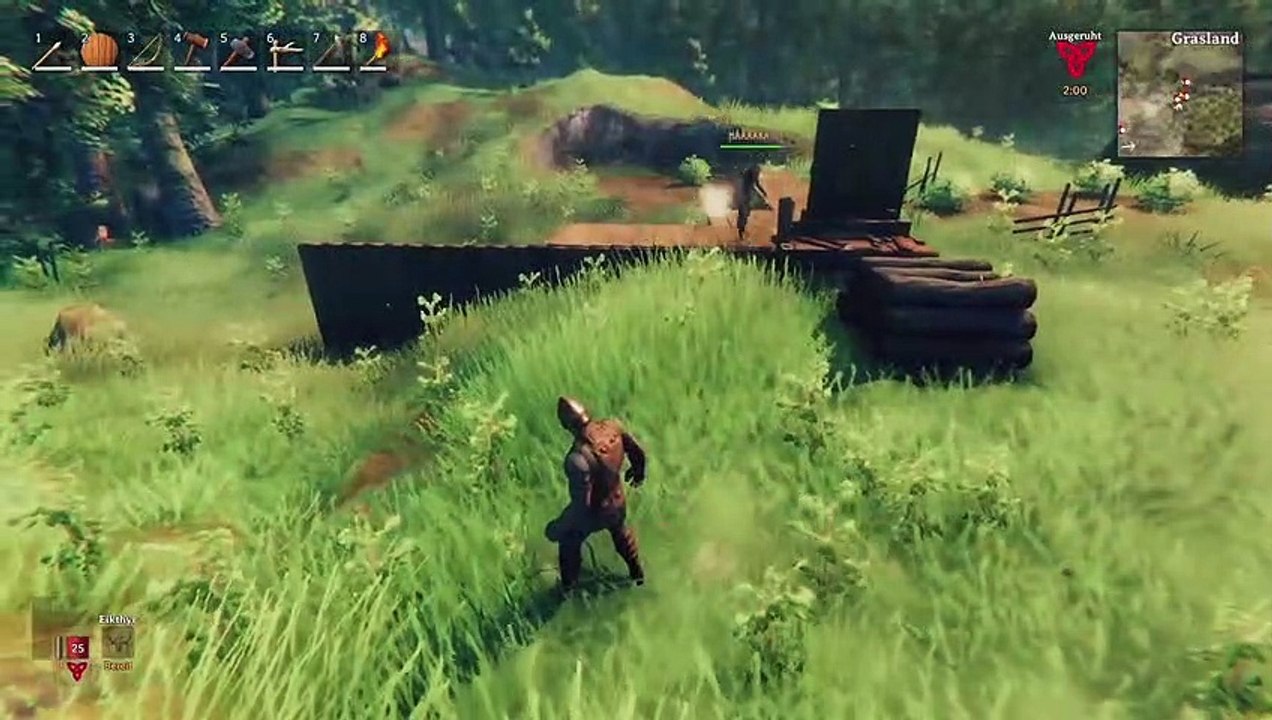 In den dunklen Wald, wo die blauen Trolle wohnen. Valheim #20