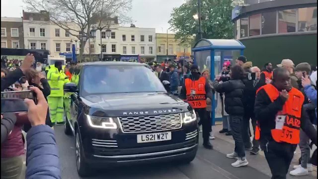 El rey emérito llega a Stamford Bridge tras su reunión con amigos en un club privado de Londres