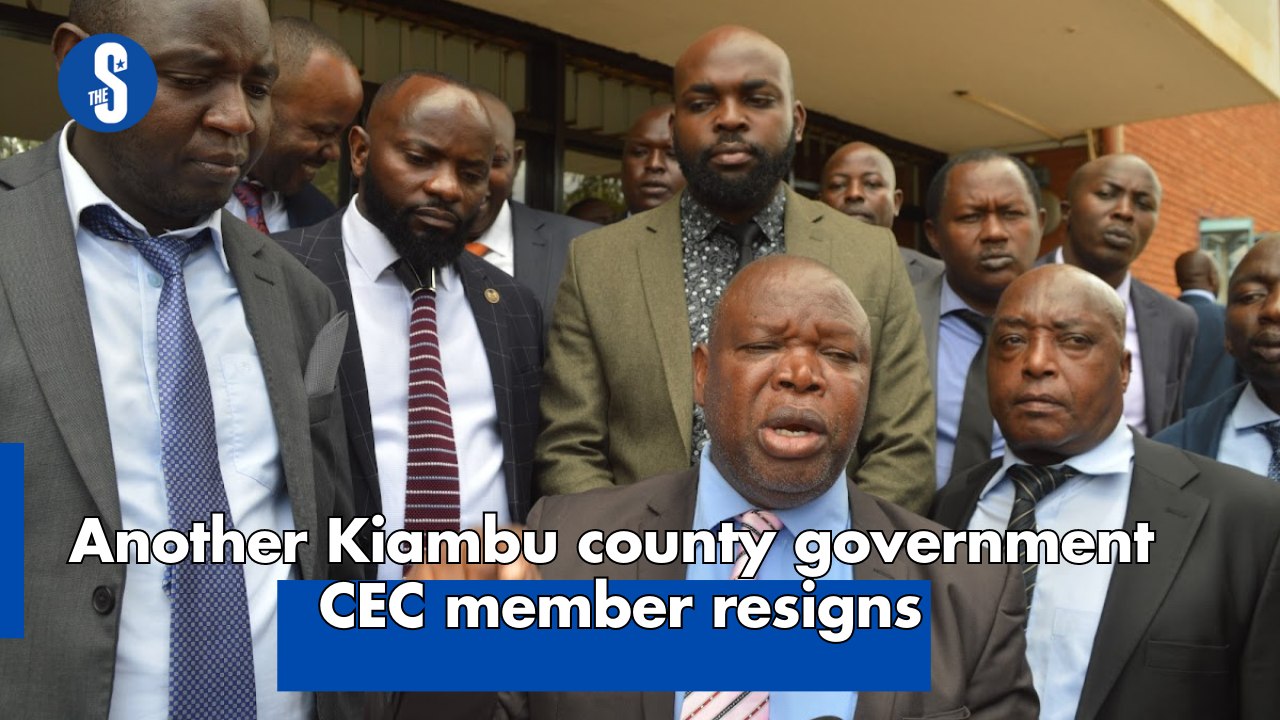 Another Kiambu county government CEC member resigns