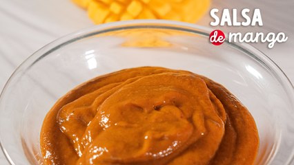 La mejor salsa de chile morita con mango ¡receta fácil y picosita!