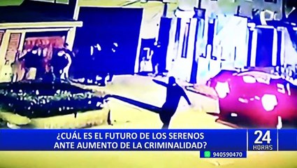 ¿Cuál es el futuro de los serenos ante el aumento de la criminalidad en Lima?