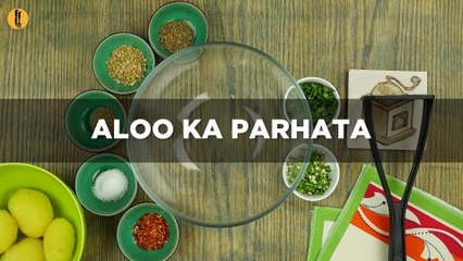 Potato Paratha with Instant Carrot Pickle  Recipe - Courtesy Food Fusion