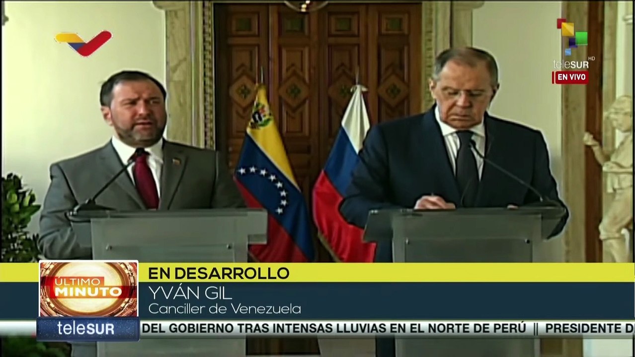 Yván Gil: El compromiso nuestro es ayudar a que sea un mundo de equilibrios, de respeto a los DD.HH.