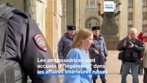 Moscou met en garde l'ambassadrice américaine contre toute 