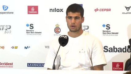 Alcaraz: "No quiero meterme la presión de conseguir el número uno muy pronto"