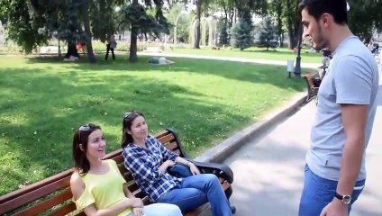 ПРИКОЛЫ 2015  Поцелуй с незнакомками  37 ♥ Страстный поцелуй ♥ KISSING PRANK 2015 # 398