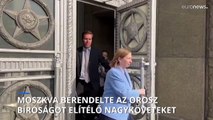 Moszkva berendelte az orosz bíróságot elítélő nagyköveteket