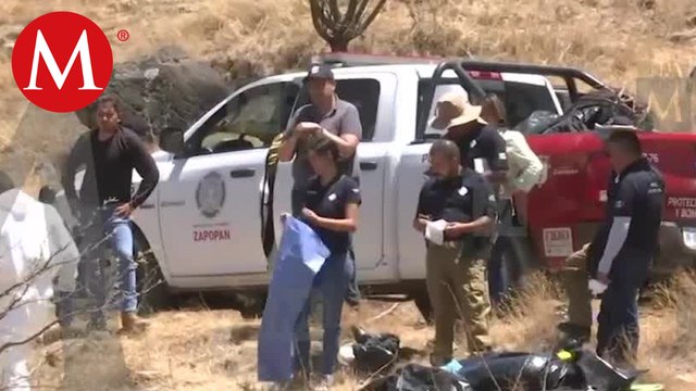 Hallan cuerpos embolsados en un barranco en Zapopan, Jalisco