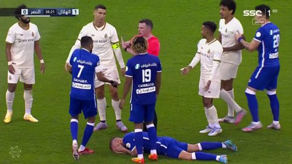 Cristiano Ronaldo'dan rakibine çok sert hareket!