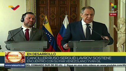 Video herunterladen: Canciller ruso Serguéi Lavrov sostiene que relaciones con Venezuela, Cuba y Nicaragua son sólidas