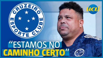 Ronaldo dá recado à torcida do Cruzeiro: 'Confia'