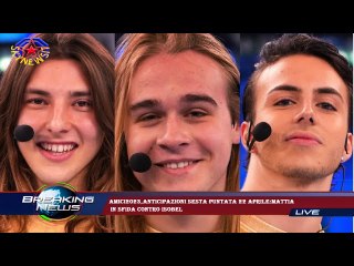 Amici2023,anticipazioni sesta puntata 22 aprile:Mattia  in sfida contro Isobel