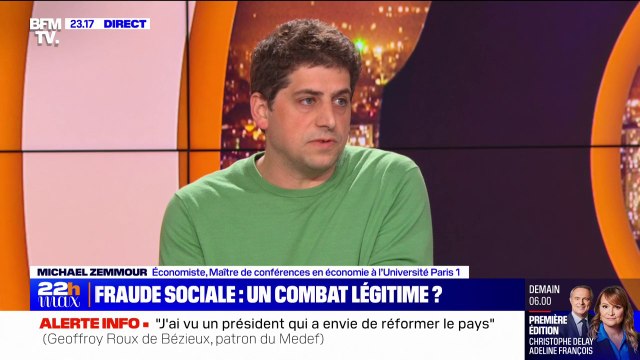 Fraude sociale: Ce n'est pas sur les minimas sociaux que la fraude s'exerce en premier pour l'économiste Michael Zemmour