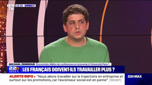Réforme des retraites: Je ne sais pas s'il y a un précédent de conflit social aussi dur s'interroge Michael Zemmour (économiste)