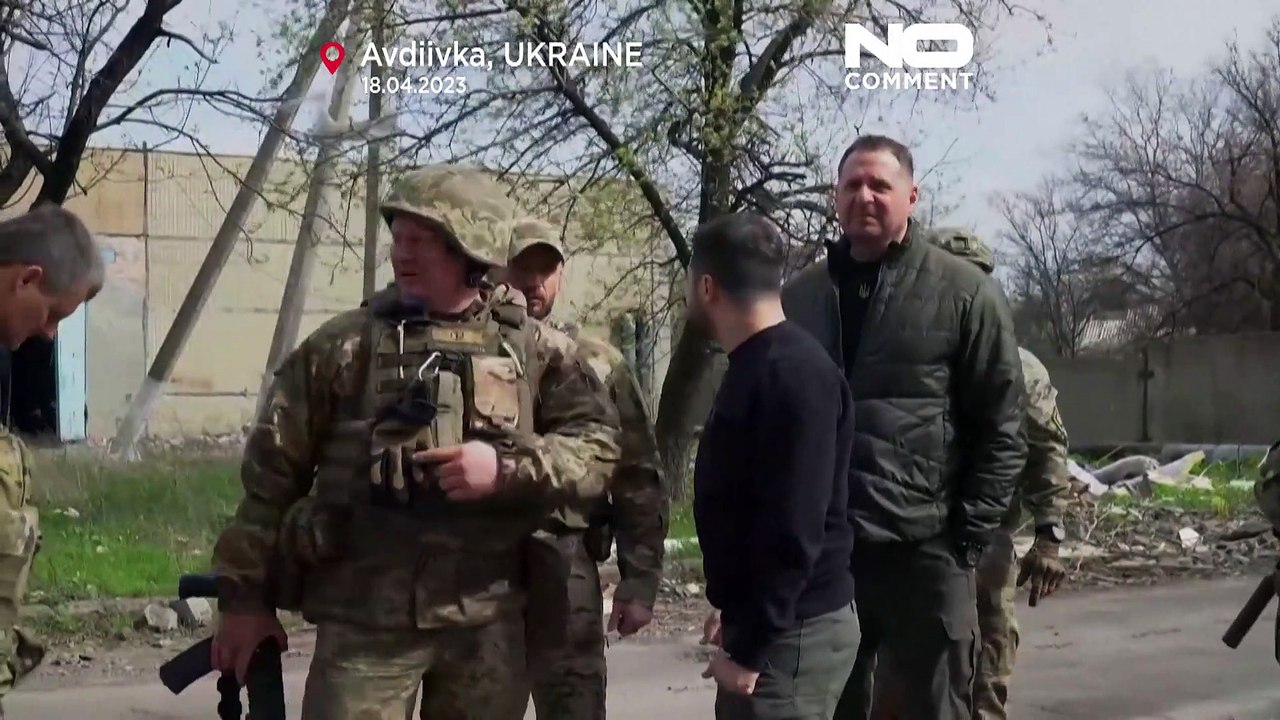 Wolodymyr Selenskyj: Truppenbesuch an der Front