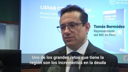 El BID presenta en Lima su informe de "cómo lidiar con la deuda" en Latinoamérica y el Caribe
