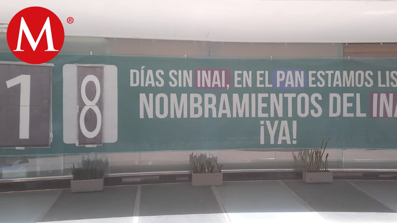 Colocan contador de días del INAI sin comisionados en el Senado