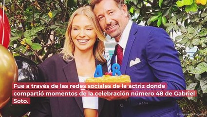 Entre rumores de separación, Irina Baeva manda emotivo mensaje a Gabriel Soto por su cumpleaños
