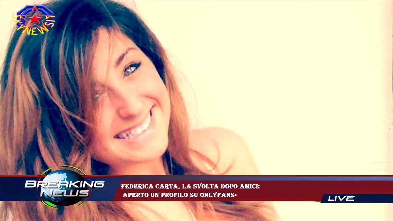 Federica Carta, la svolta dopo Amici:  aperto un profilo su OnlyFans»