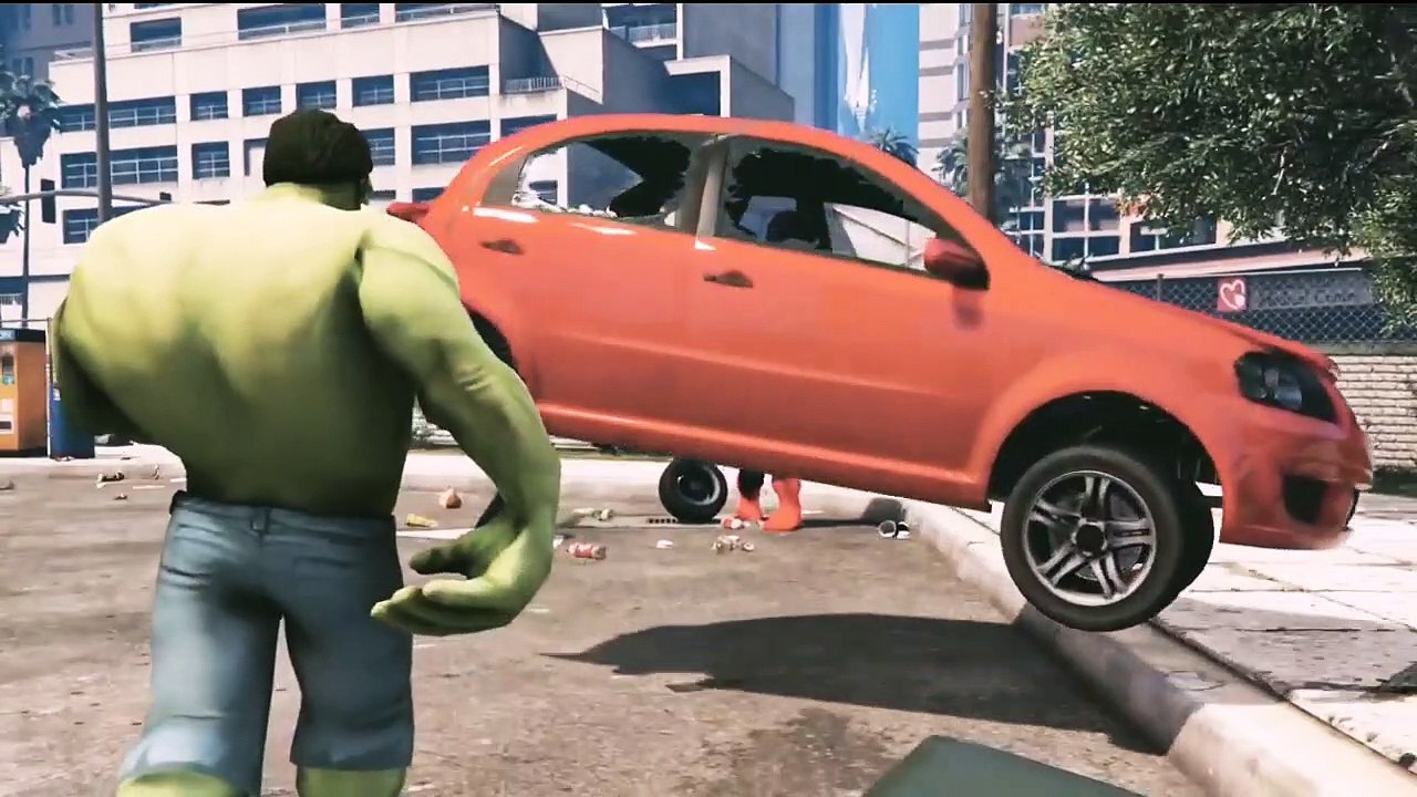 Hulk vs Hulk - GTA V