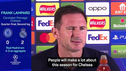 Lampard makes bold claim after Chelsea defeat