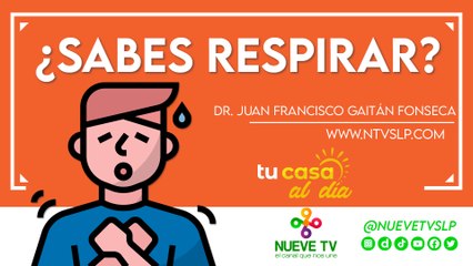 ¿Sabes respirar correctamente?
