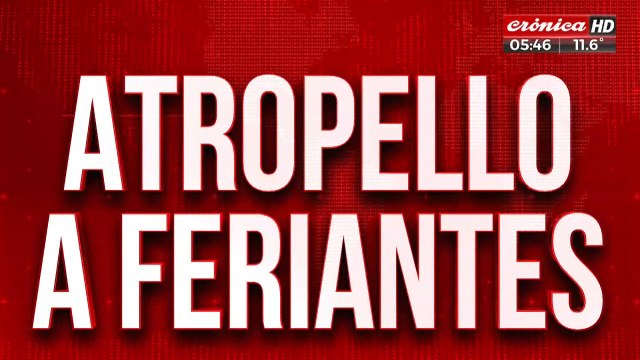 Conductor atropelló a feriantes y casi lo muelen a golpes