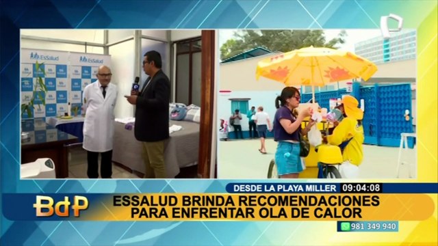 ¿Cómo enfrentar la ola de calor? Siga estas recomendaciones de Essalud