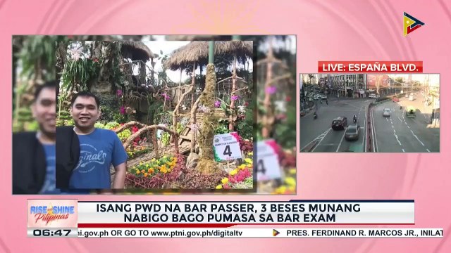 Isang PWD na Bar passer, 3 beses munang nabigo bago pumasa sa Bar exam