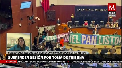 PAN en el Senado coloca contador de días del INAI sin comisionados