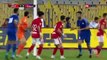لحظة طرد محمد الشناوي حارس مرمى الأهلي بعد إنفعاله على لاعب فريق سموحة بدون الكرة
