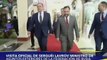 Ministro de Asuntos Exteriores de Rusia Serguéi Lavrov arribó al Palacio de Miraflores