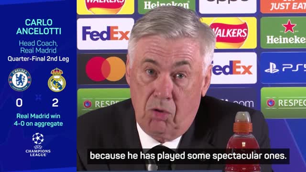 Ancelotti hails 'extraordinary' Rodrygo brace at Chelsea