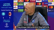 Spalletti 'bitter' over Napoli's Champions League exit