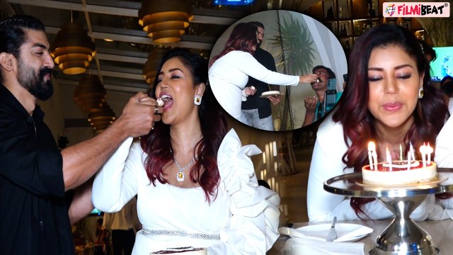 Debina Bonnerjee Celebrate Her Birthday With Husband Gurmeet Choudhary | FilmiBeat