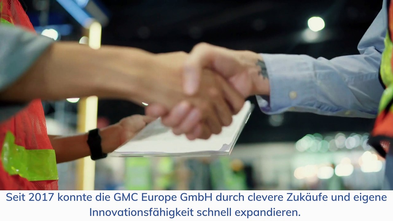 Torsten Münster präsentiert das Angebot der GMC Europe GmbH