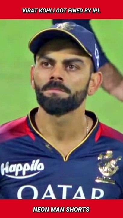 Virat Kohli got FINED by IPL due to this.] Virat Kohli Angry Moment | IPL CSK vs RCB Match #shorts