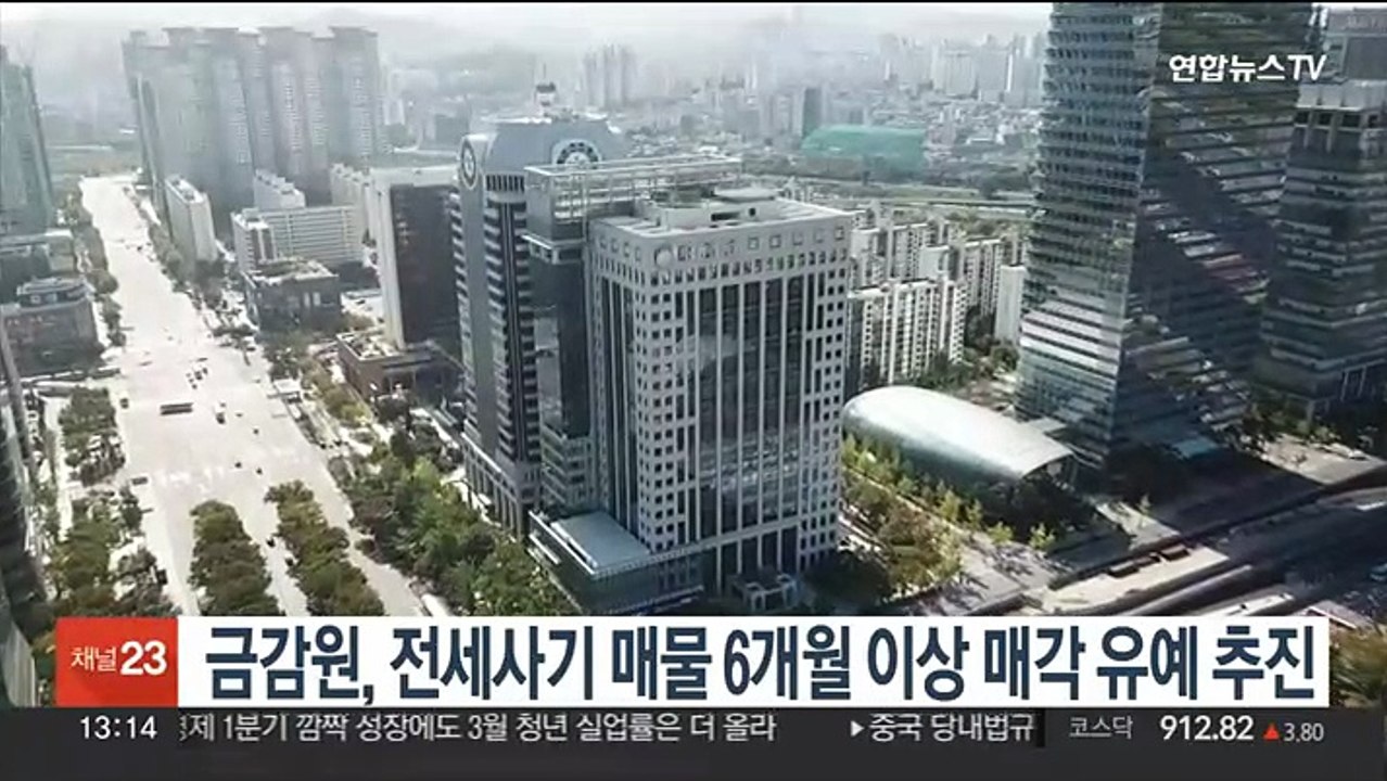 금감원, 전세사기 매물 6개월 이상 매각 유예 추진