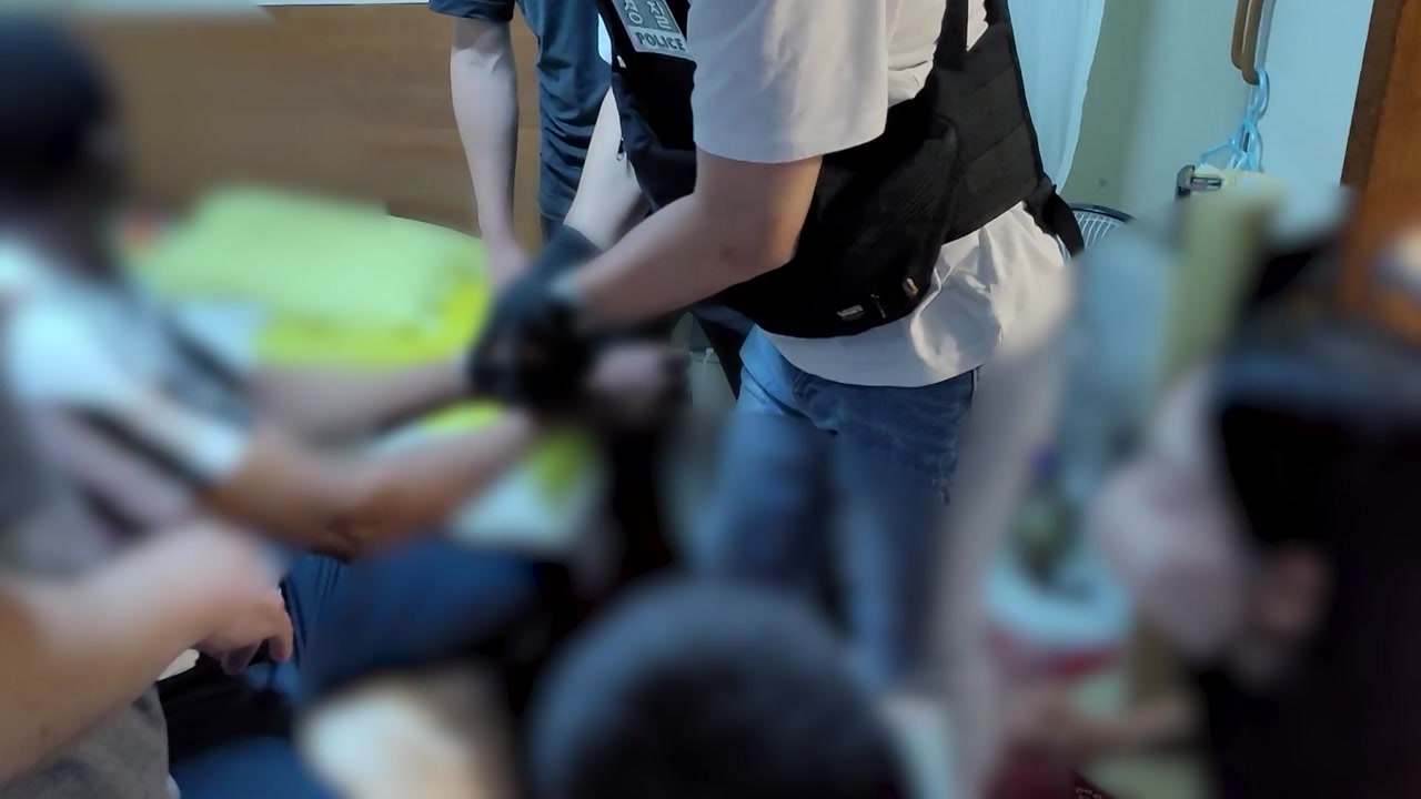 '12만 명 투약 분량' 필로폰 국내 유통한 일당 검거 / YTN