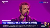 Le chanteur M a inauguré la 47ème édition du Printemps de Bourges