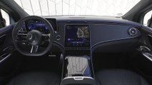The new Mercedes-Benz EQE 350  SUV Interior Design in sodalite blue