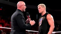 WWE RAW 17 04 2023 - Cody Rhodes y Brock Lesnar