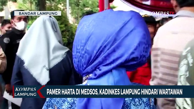 Pamer Harta di Medsos, Kadinkes Lampung Hindari Wartawan