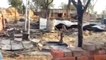 गाजीपुर में भीषण आग का तांडव, जल कर राख हो गया 12 गरीबों का आशियाना