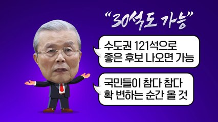 [더정치] 김종인 "신당, 30석 가능성 있다"..."금태섭만한 인물 없어" / YTN