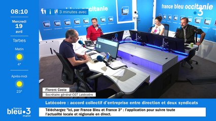 Trois minutes avec Florent Coste, CGT Latécoère