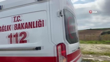 Otomobil, iş yerinin tel örgülerine çarpıp araziye uçtu: 1 yaralı